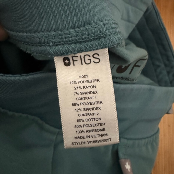 Figs Women’s Zamora Jogger HydroGreen Scrubs - Picture 8 of 9